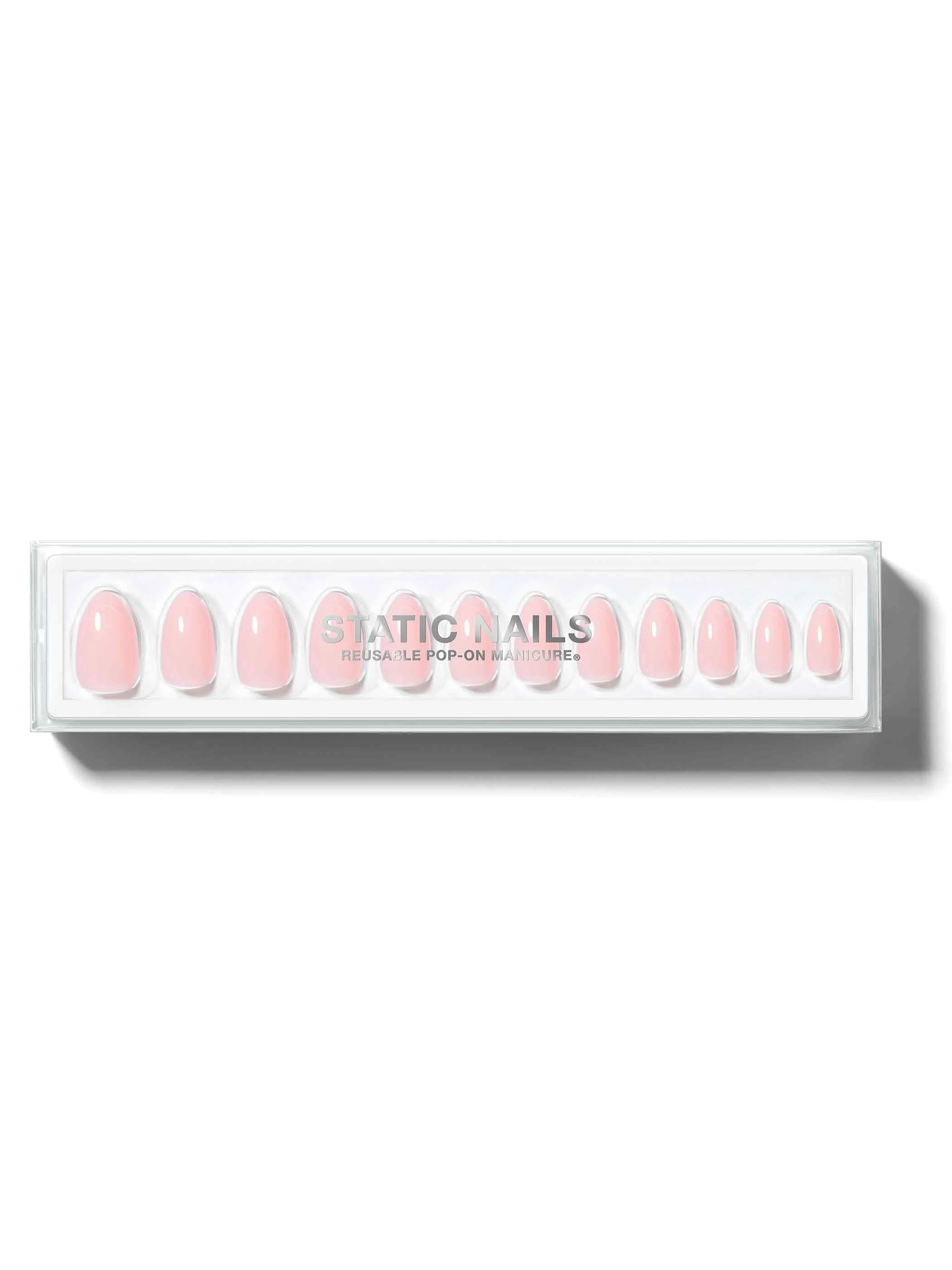 DELICATE PINK SHORT ALMOND - Image 3